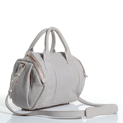 Alexander Wang Pebbled Lambskin Rockie Lilac Rose Gold Hardware 3 of 9