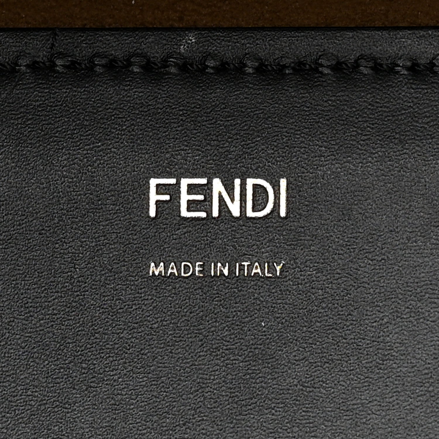 Fendi Vitello King Plexiglass Large Fendi Sunshine Shopper Tote Black 6 of 16