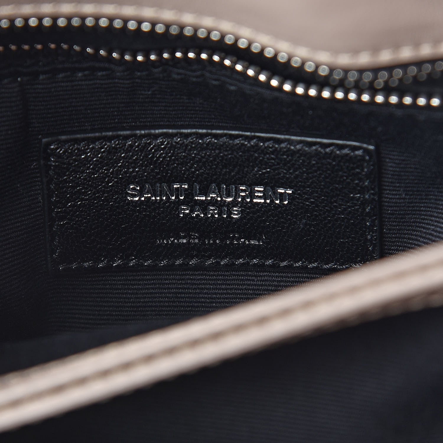 Saint Laurent Calfskin Y Quilted Monogram Toy Loulou Satchel Light Natural 6 of 10