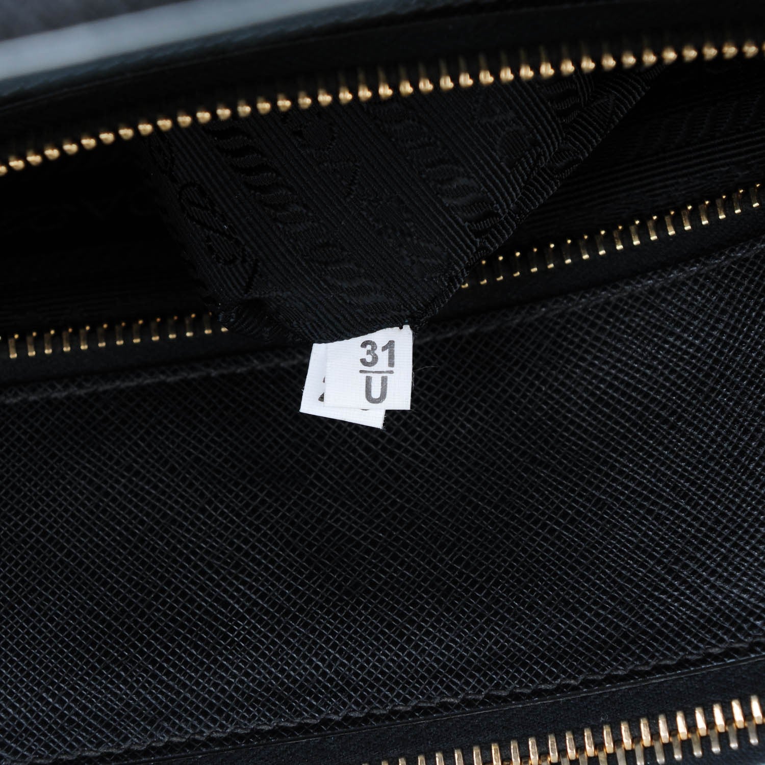 Prada Saffiano Lux Extra Large Galleria Double Zip Tote Black 8 of 9