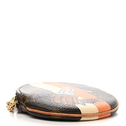 Louis Vuitton Monogram Groom Round Coin Purse 5 of 10