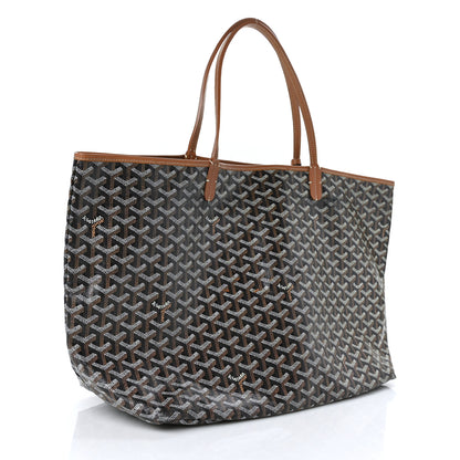 Goyard Goyardine Saint Louis GM Black Gold 4 of 12