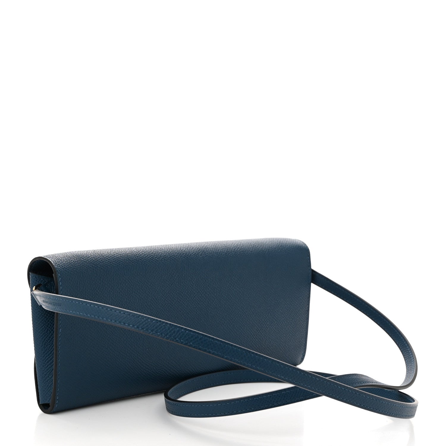 Hermes Epsom Maillon Wallet To Go Bleu France 3 of 11