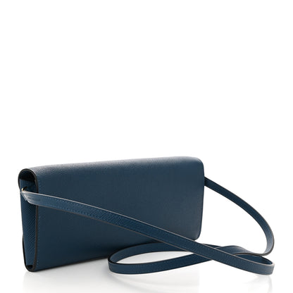 Hermes Epsom Maillon Wallet To Go Bleu France 3 of 11