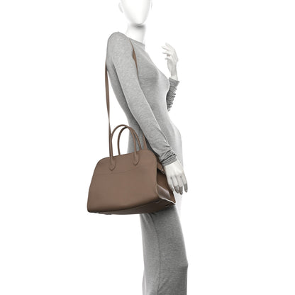The Row Matte Grained Calfskin Soft Margaux 12 Silk 2 of 9