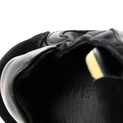 Loewe Nylon Suede Ballet Runner Sneakers  38 Black 8 of 9