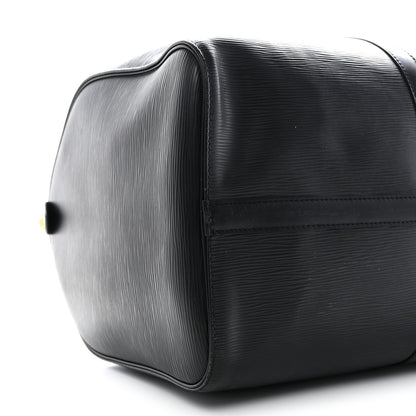 Louis Vuitton Epi Keepall 50 Black 5 of 12