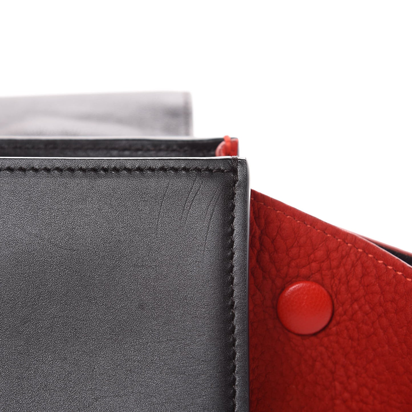 Bullhide Calfskin Nubuck Small Tri-Color Trapeze