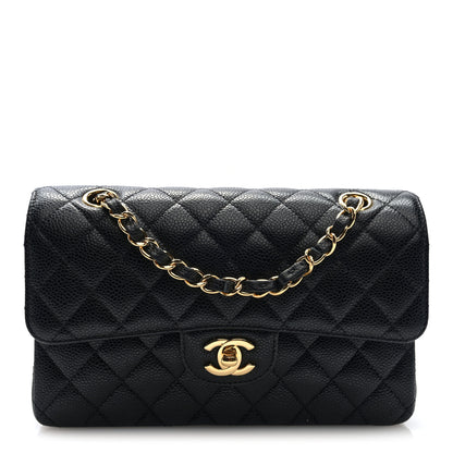 Chanel Caviar Quilted Small Double Flap Black 1 of 10