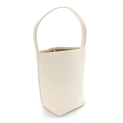 The Row Grained Calfskin Small N/S Park Tote Ivory 3 of 9
