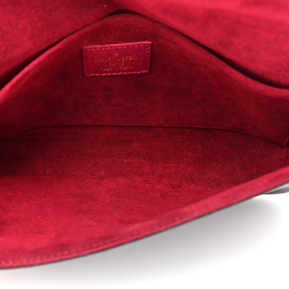 Louis Vuitton LOUIS VUITTON Monogram Pochette Felicie Chain Wallet Fuchsia 6 of 17