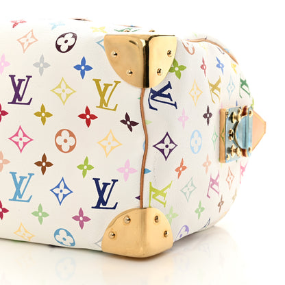 Louis Vuitton Monogram Multicolor Speedy 30 White 10 of 14