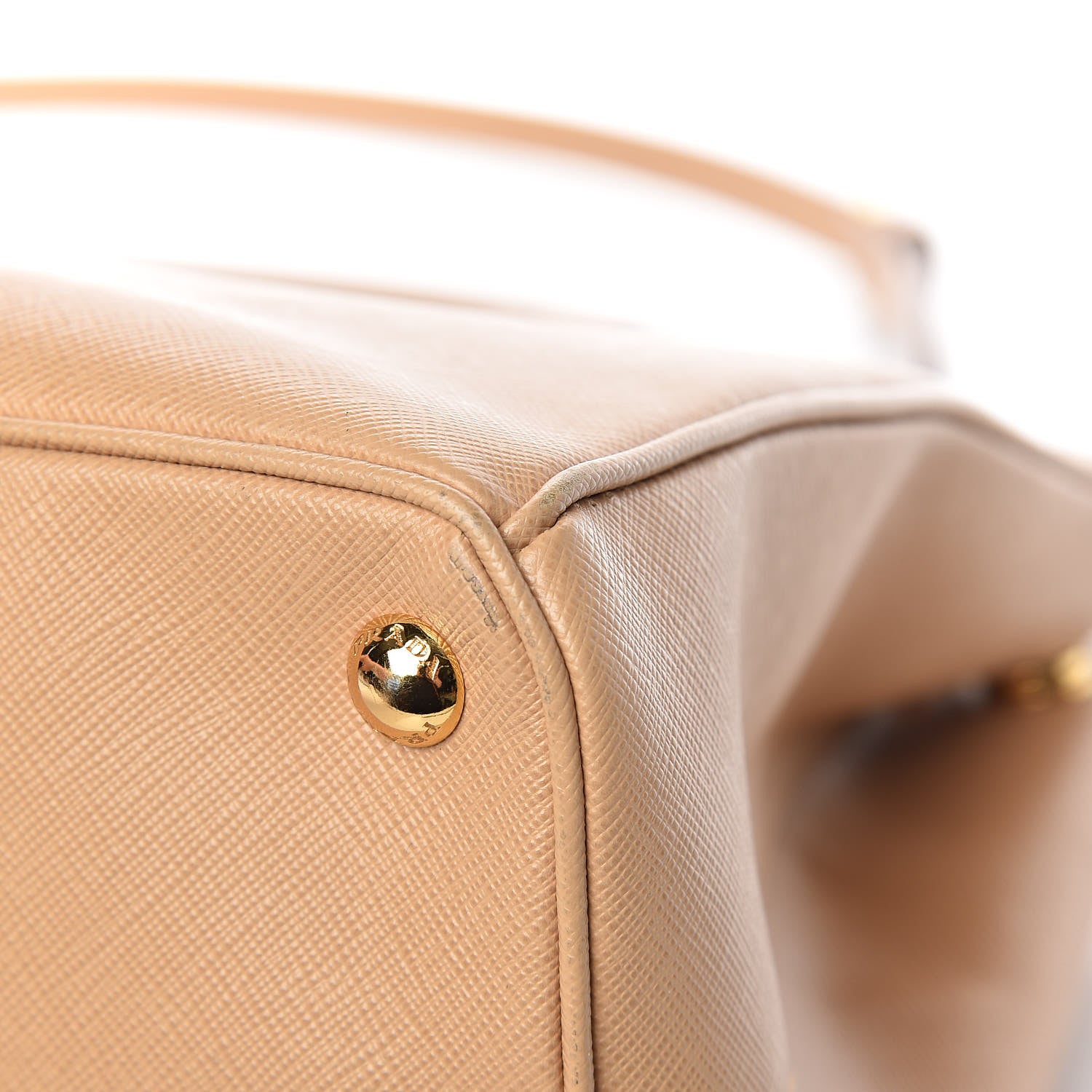 Prada Saffiano Medium Galleria Double Zip Tote Noisette 9 of 14
