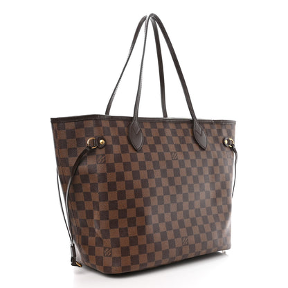 Louis Vuitton Damier Ebene Neo Neverfull MM Rose Ballerine 4 of 15