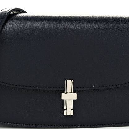 The Row Smooth Calfskin The Sofia E/W Crossbody Navy 7 of 9