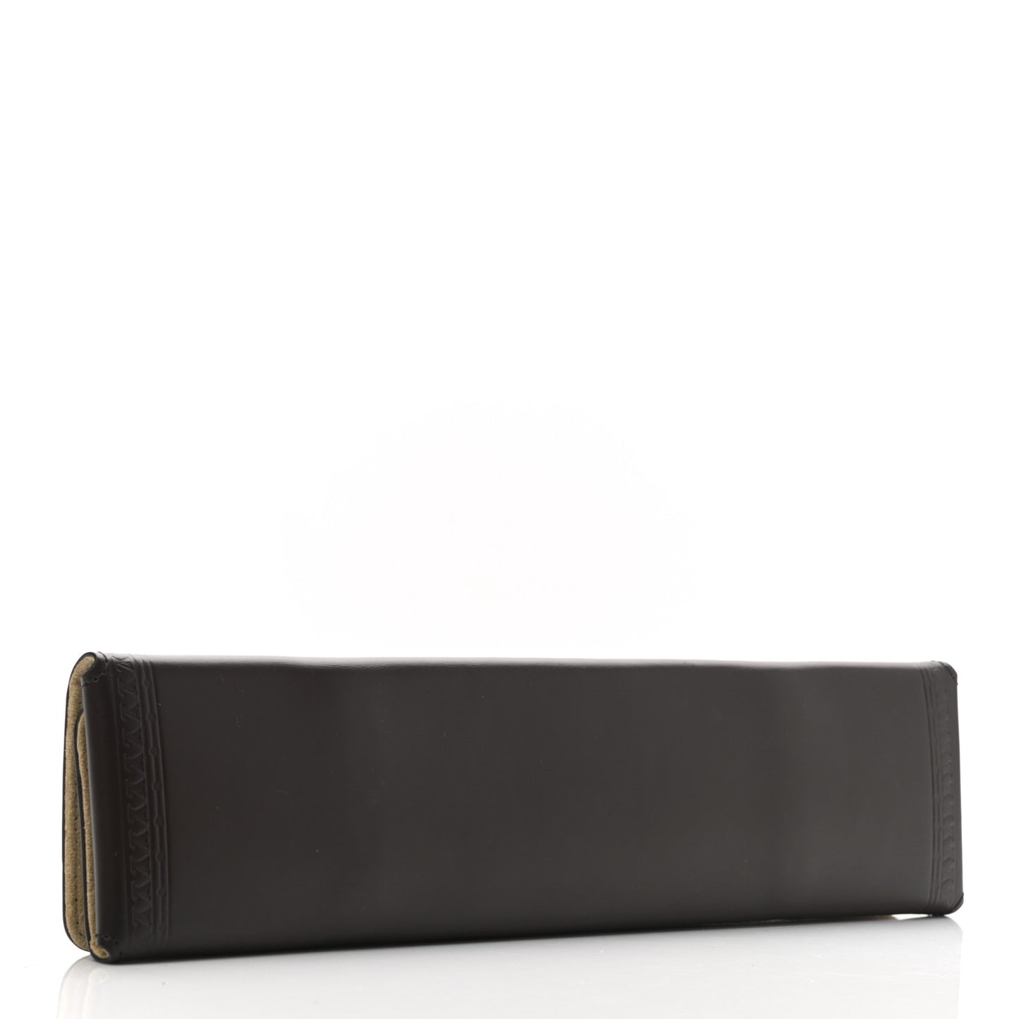 Calfskin Necklace Jewelry Holder Brown