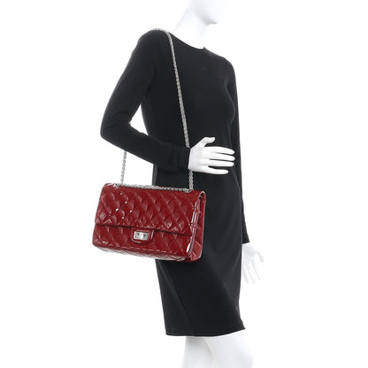 Chanel Patent Quilted 2.55 Reissue 227 Flap Red 2 of 8