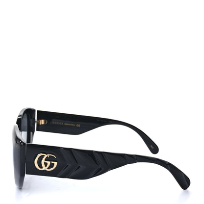 Gucci Acetate GG Cat Eye Sunglasses GG0809S Black 3 of 7