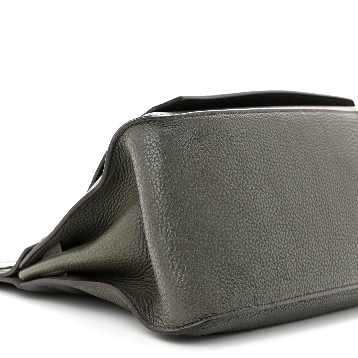 Hermes Taurillon Clemence Jypsiere 34 Etain 9 of 13