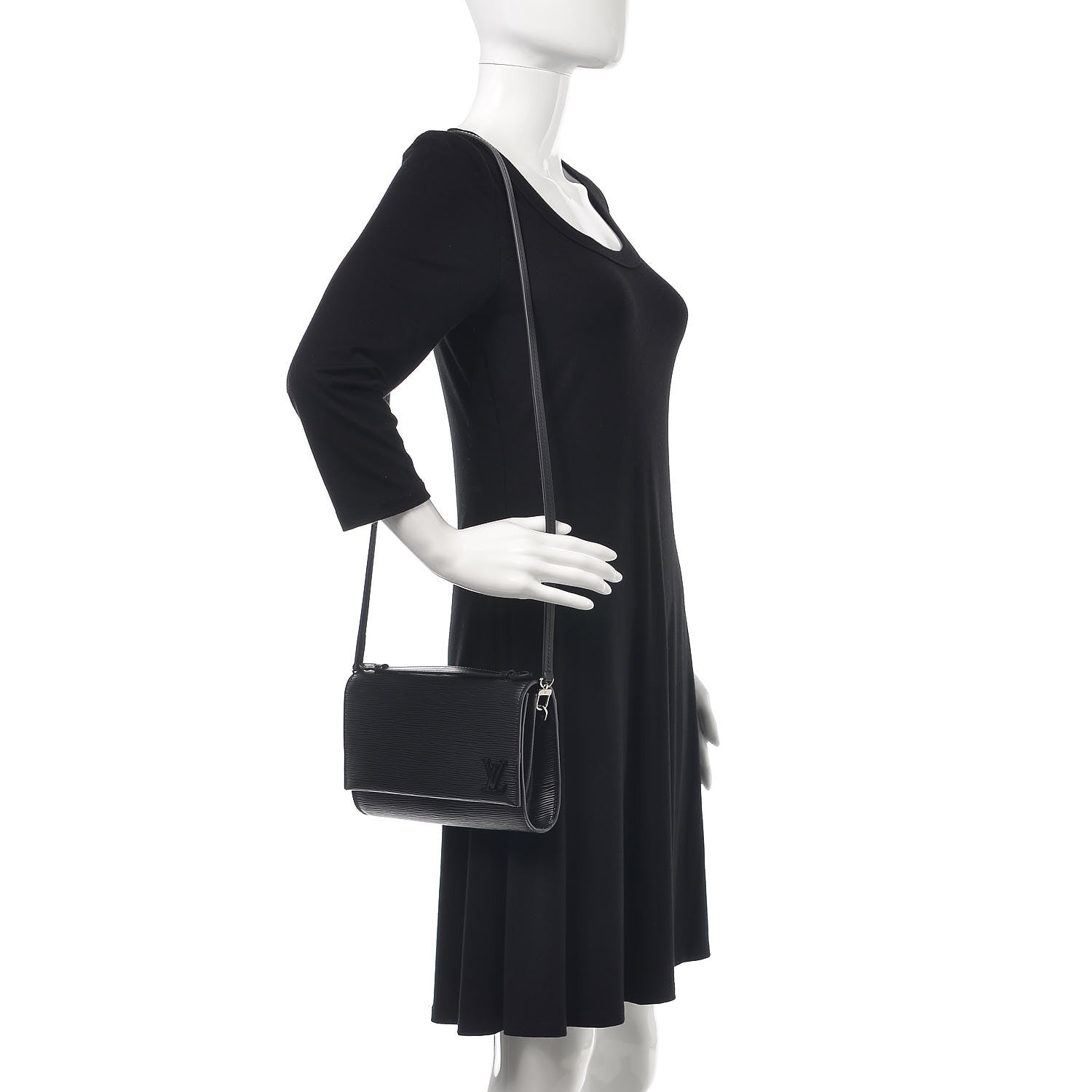 Louis Vuitton Epi Clery Black 2 of 7