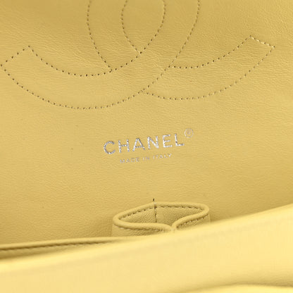 Chanel Caviar Quilted Jumbo Double Flap Yellow 6 of 13