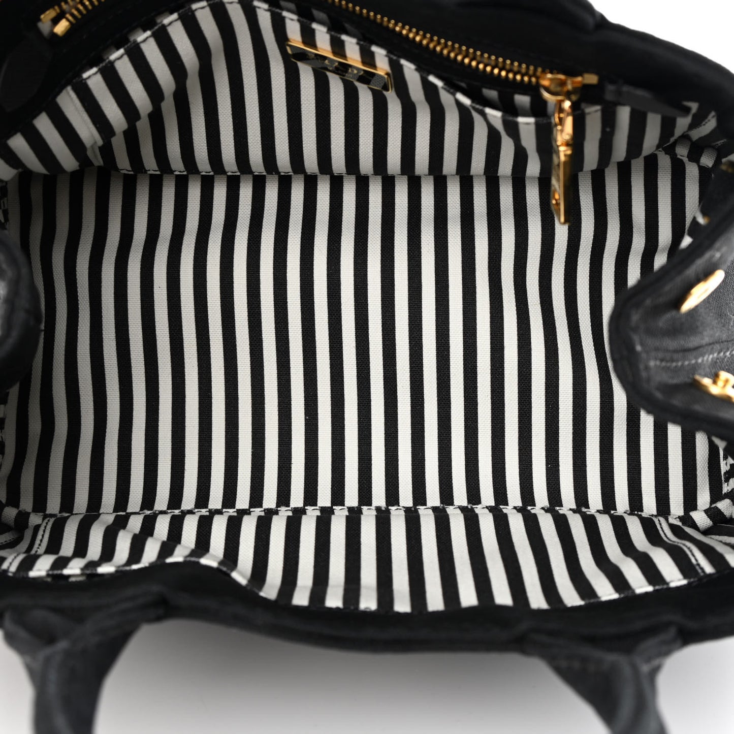 Canapa Small Logo Tote Black