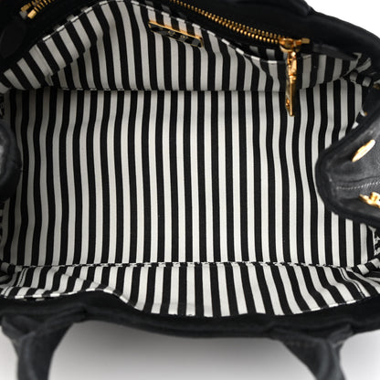 Prada Canapa Small Logo Tote Black 4 of 11