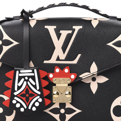 Louis Vuitton Empreinte Monogram Giant Crafty Pochette Metis Black Creme 9 of 9