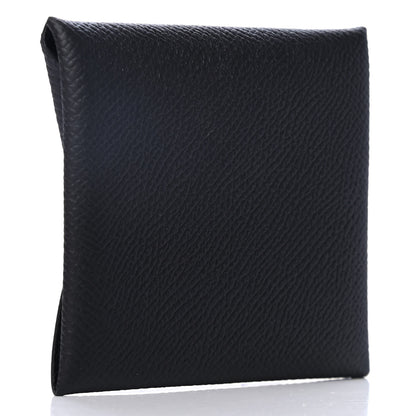 Hermes Epsom Bastia Coin Purse Black 2 of 5
