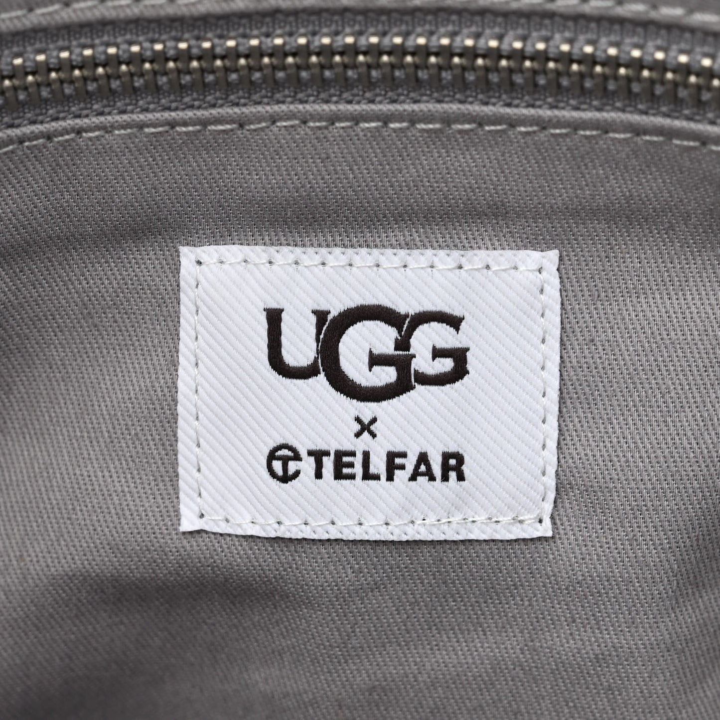 X UGG Fleece Medium Shopping Bag Grey