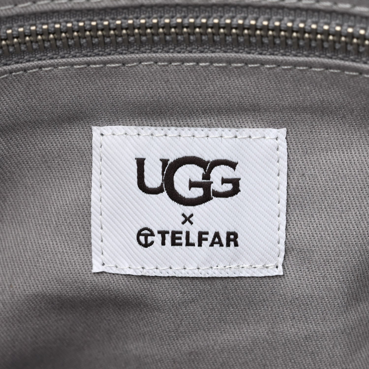 Telfar X UGG Fleece Medium Shopping Bag Grey 6 of 13