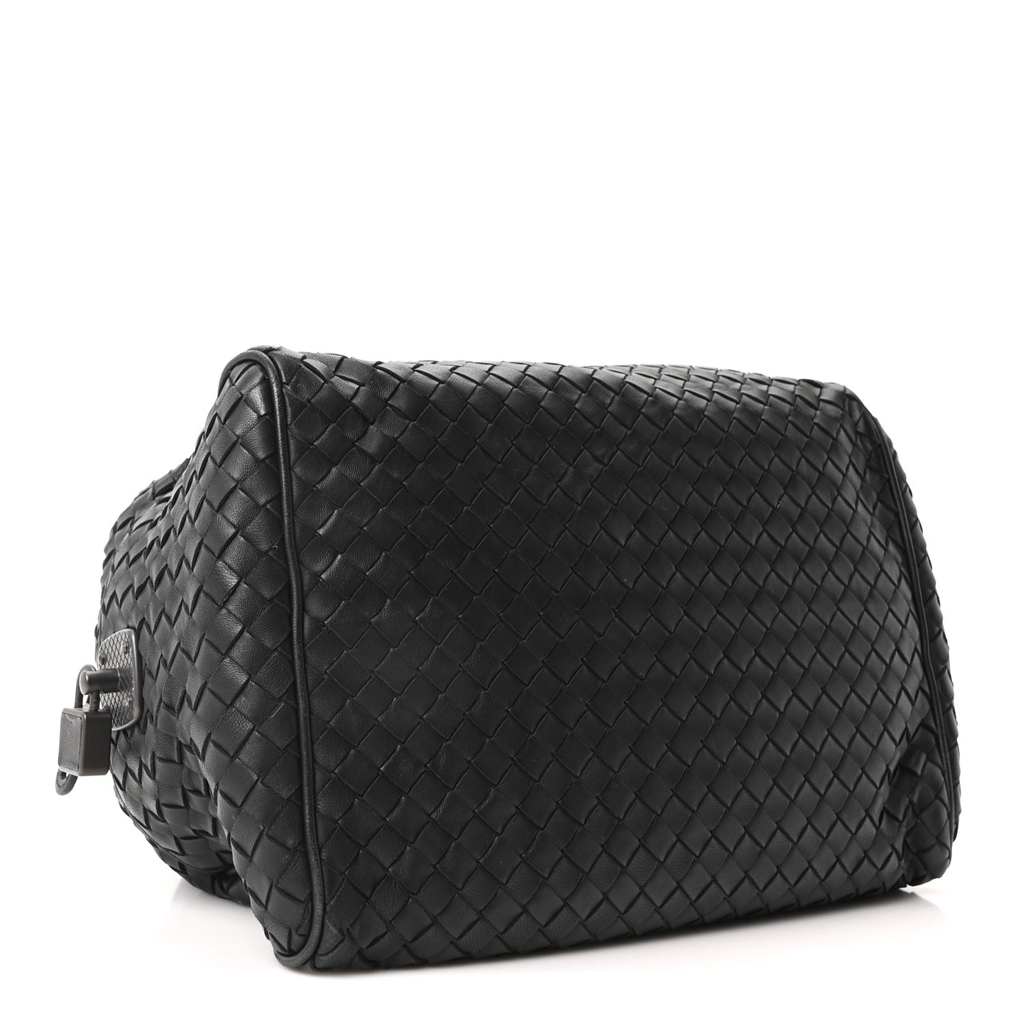 Nappa Intrecciato Boston Black