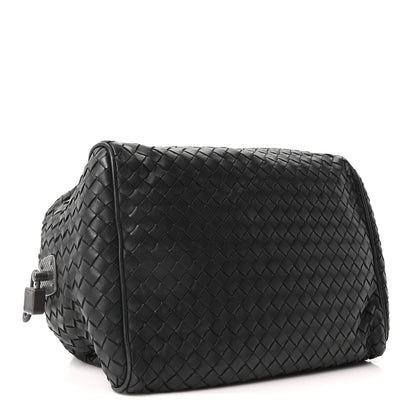 Bottega Veneta Nappa Intrecciato Boston Black 4 of 10