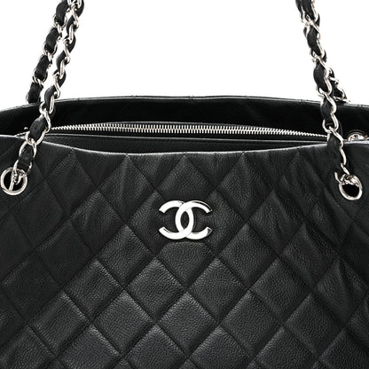 Chanel Caviar Quilted Shopping Tote Black 8 of 13
