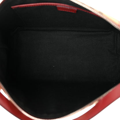 Burberry Haymarket Check Small Bag Red 5 of 11