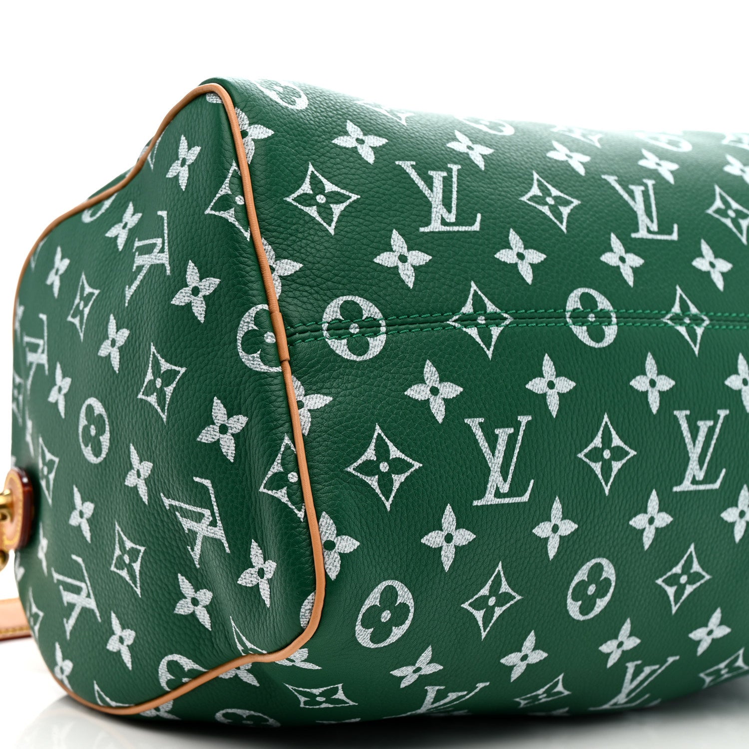 Louis Vuitton Calfskin Monogram Speedy P9 Bandouliere 30 Green 12 of 13