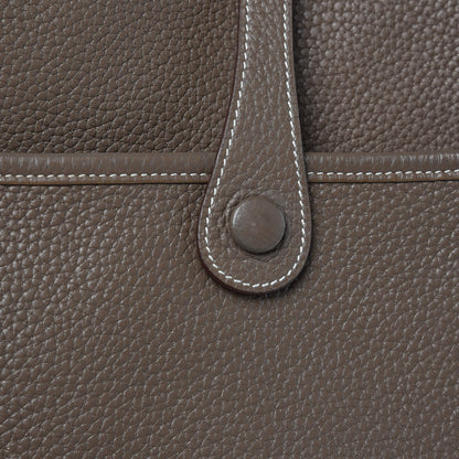 Hermes Taurillon Clemence Evelyne III PM Etoupe 9 of 11