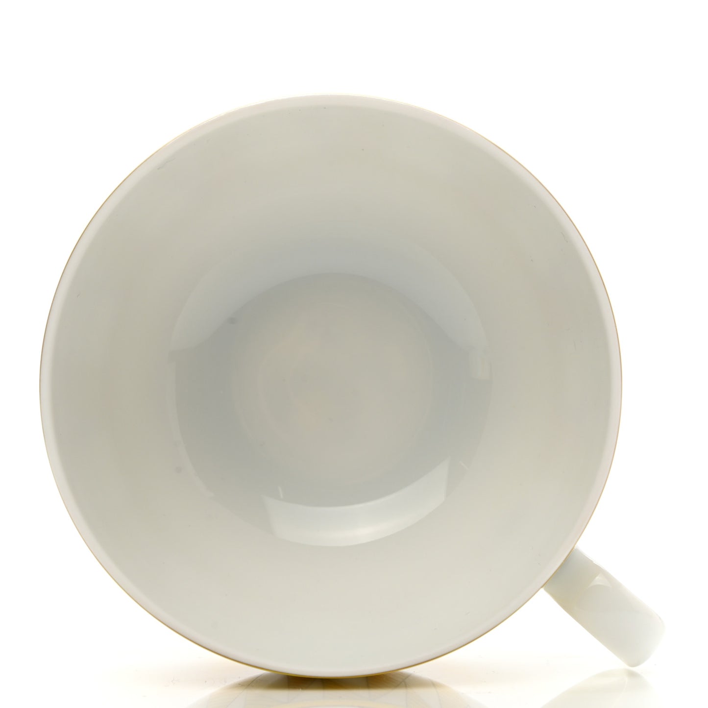 Porcelain Soleil d'Hermes Breakfast Cup And Saucer Set Of 2