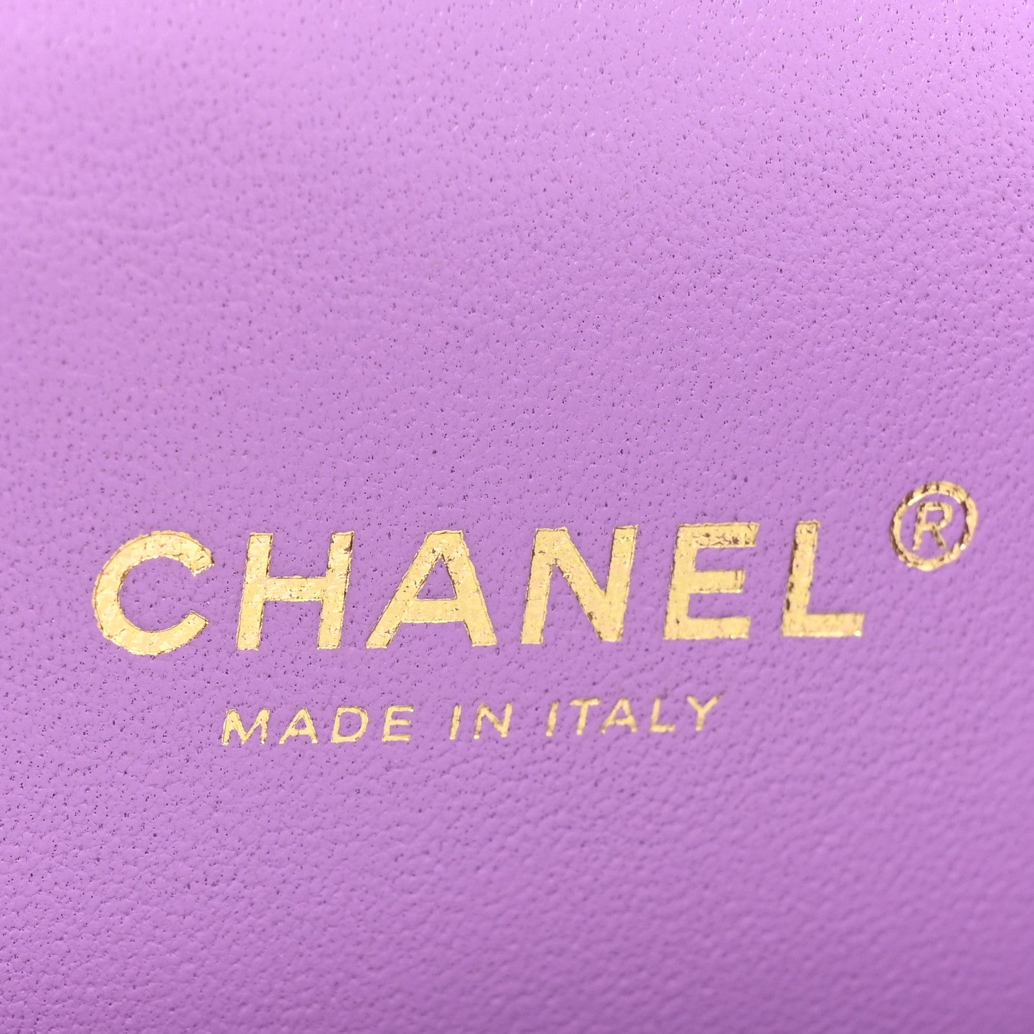 Chanel Caviar Quilted Small CC Vanity Case Purple 6 of 13