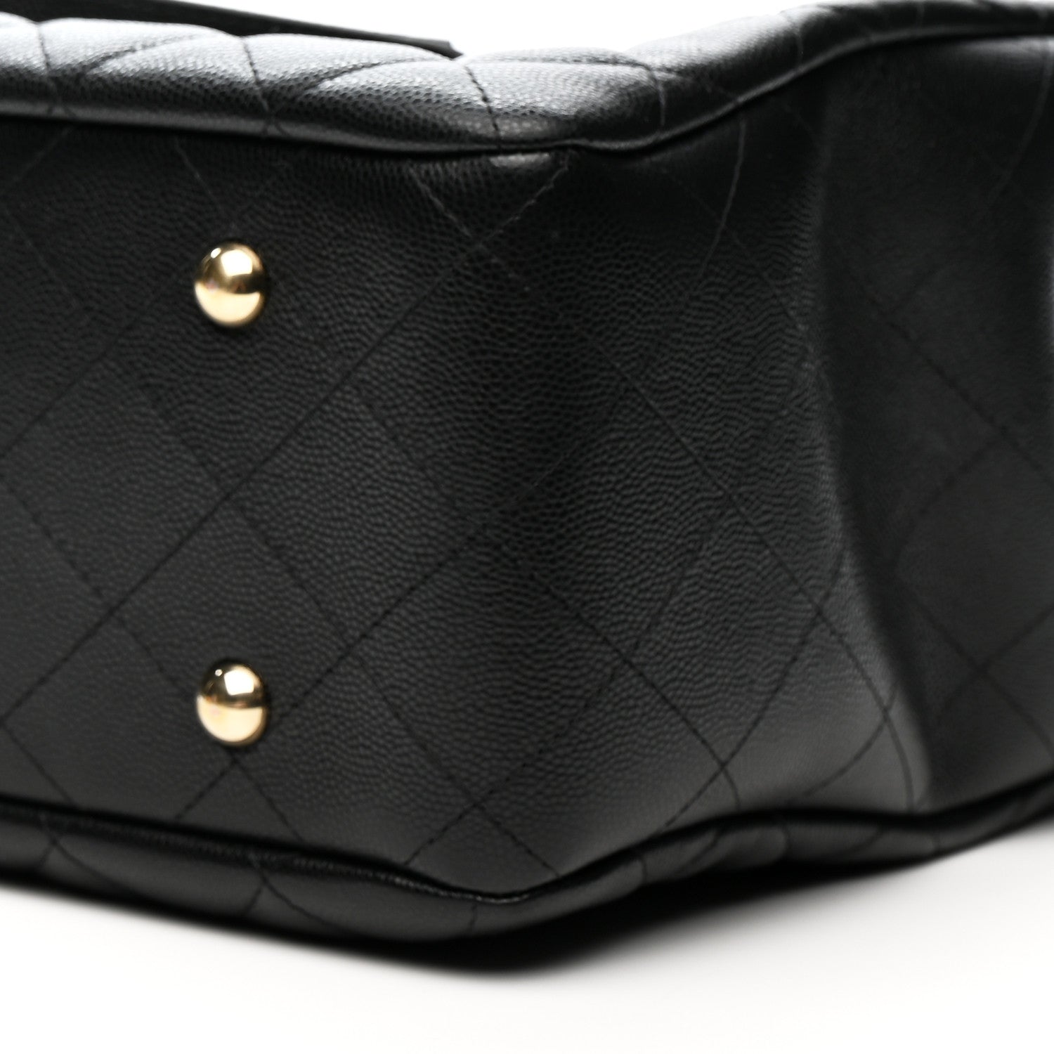 Chanel Caviar Quilted Large Shopping Tote Black 10 of 11