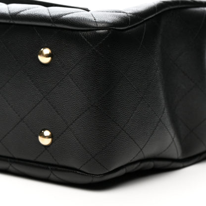 Chanel Caviar Quilted Large Shopping Tote Black 10 of 11
