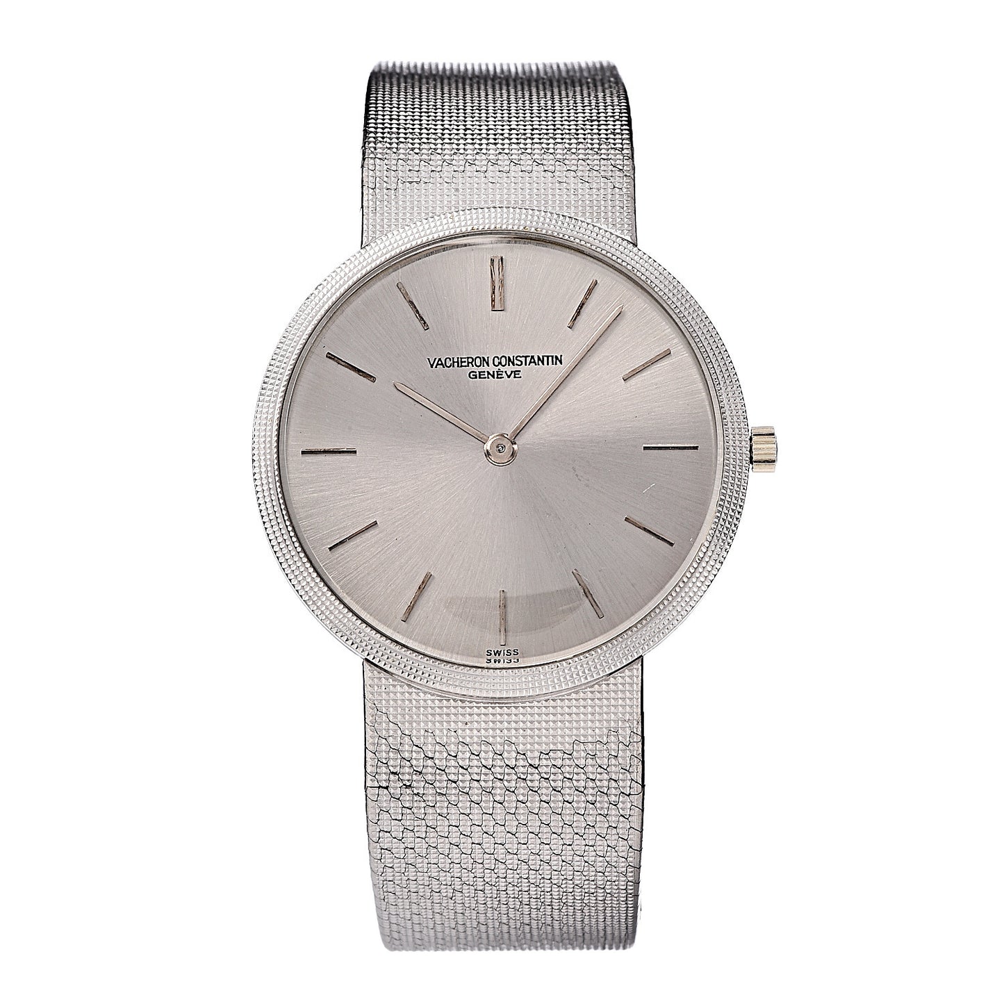 18K White Gold 31.5mm Manual Winding Watch 6899