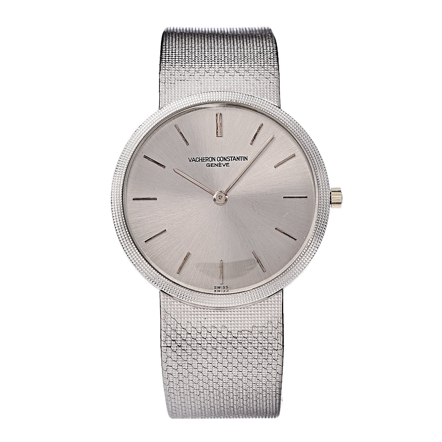Vacheron Constantin 18K White Gold 31.5mm Manual Winding Watch 6899 1 of 7