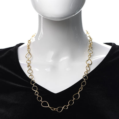 David Yurman 18K Yellow Gold Medium Continuance Chain Necklace 2 of 5