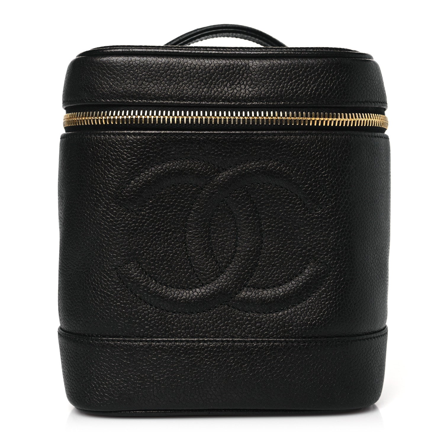Chanel Caviar Vanity Cosmetic Case Black 1 of 14