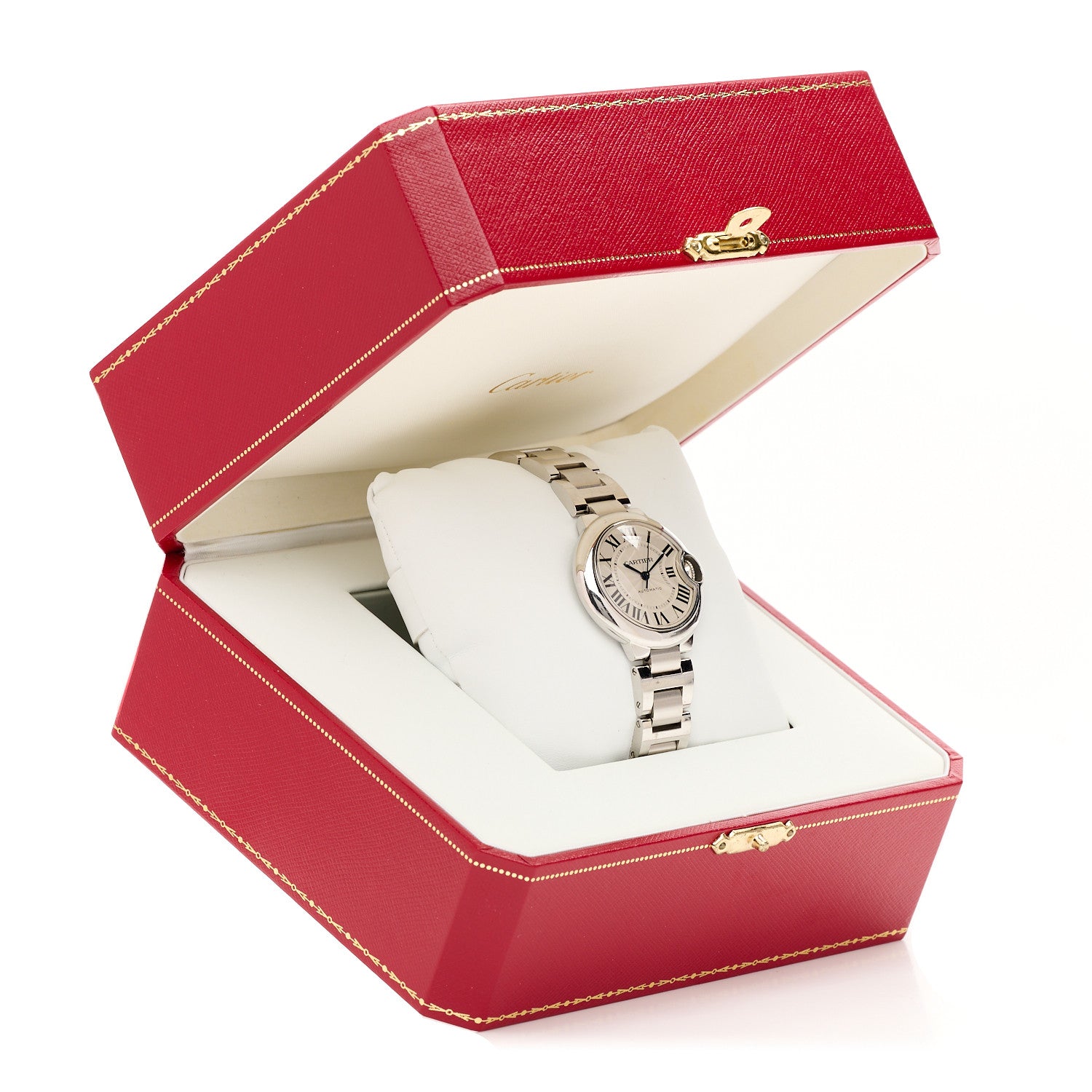 Cartier Stainless Steel 33mm Ballon Bleu De Cartier Automatic Watch 5 of 5