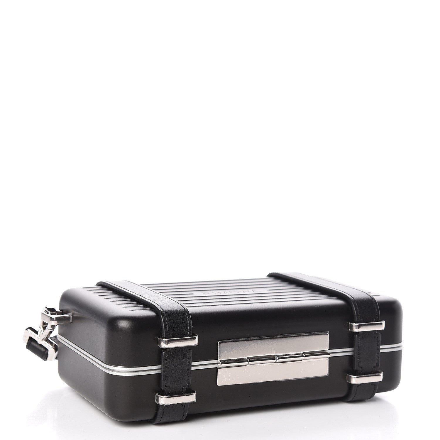 Christian Dior X RIMOWA Aluminum Personal Clutch On Strap Black 4 of 13