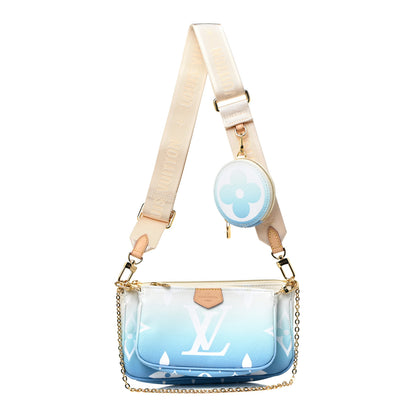 Louis Vuitton Monogram Giant By The Pool Multi Pochette Accessories Blue 1 of 10