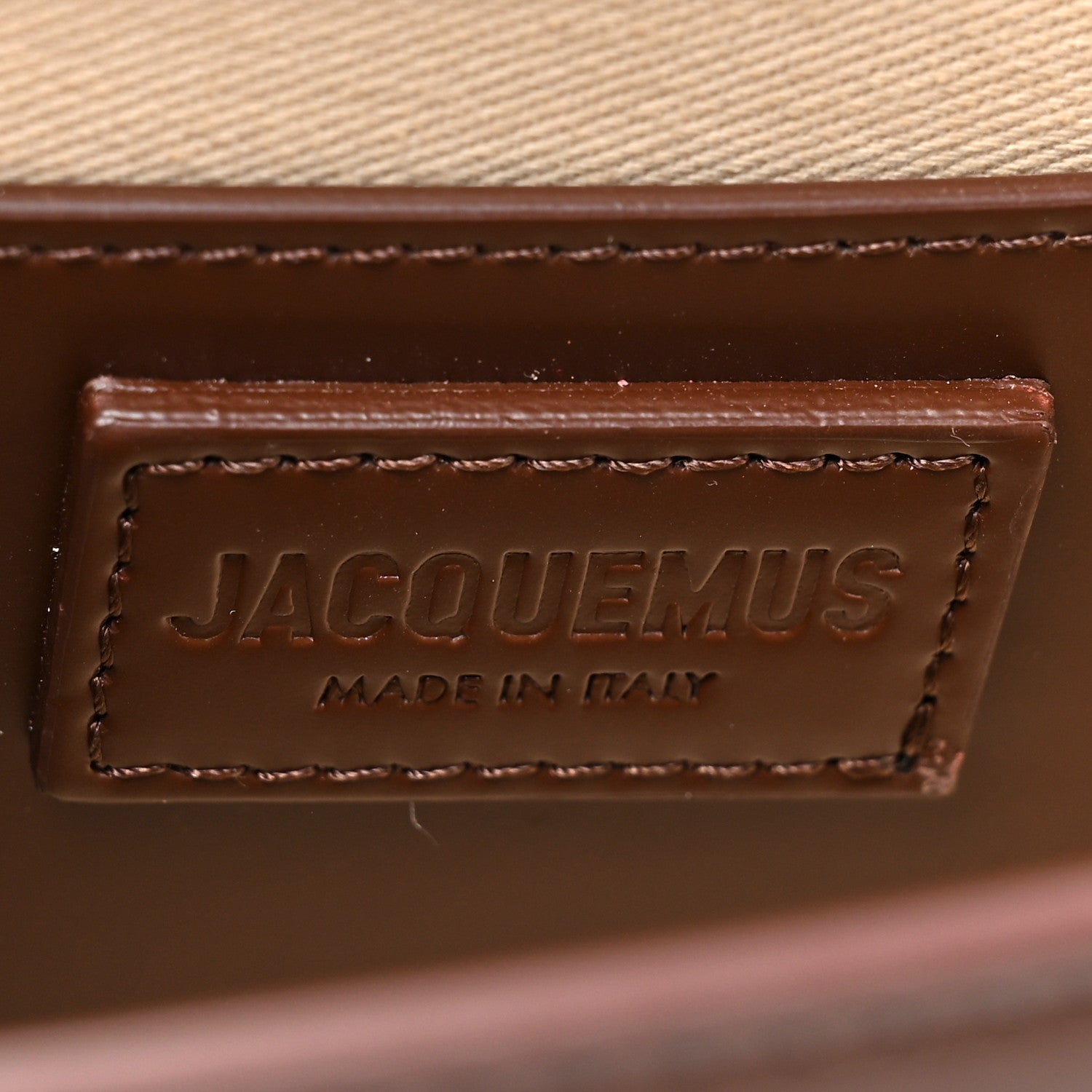 Jacquemus Smooth Calfskin Le Grand Bambino Brown 6 of 16
