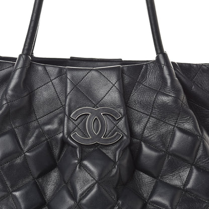 Chanel Calfskin Sloane Square Tote Black 8 of 13